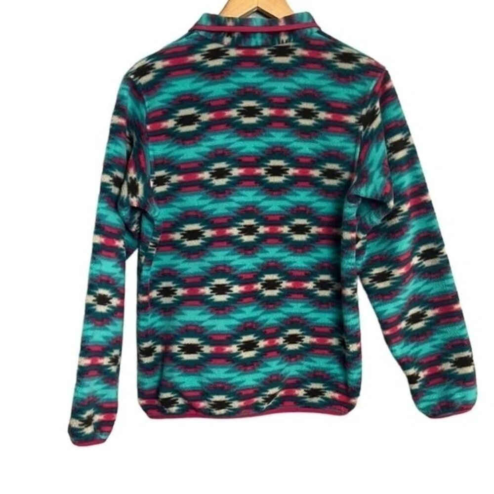 Patagonia Synchilla Snap-T Fleece Pullover Wild Desert Beryl Green - Picture 6 of 12